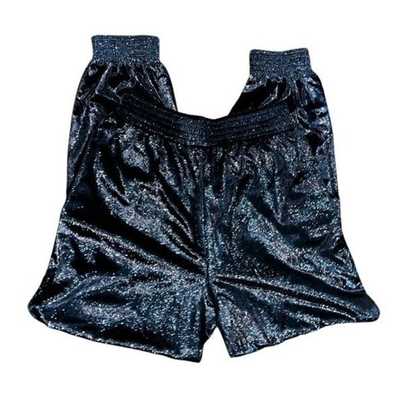 7 For all Mankind Tinsel High Shine Luxe Joggers NWT One Size - Picture 4 of 5